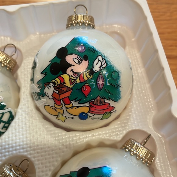 PRE XMAS SALE Glass Mickey Mouse Ornaments - Picture 5 of 8